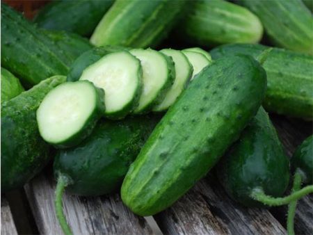 Varieties of cucumbers for open ground, self-pollinated