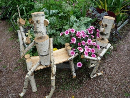 DIY trädgård inte som alla andra: intressanta idéer