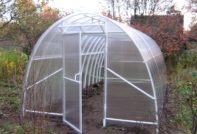Gör-det-själv växthus från polypropylenrör: steg-för-steg-instruktioner