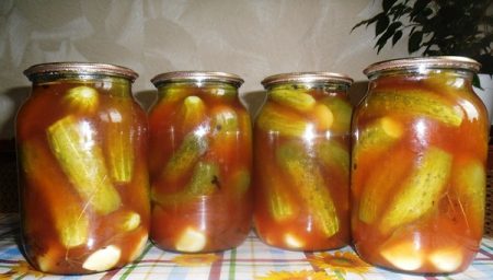 Краставици в домат