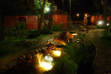 rybník světla