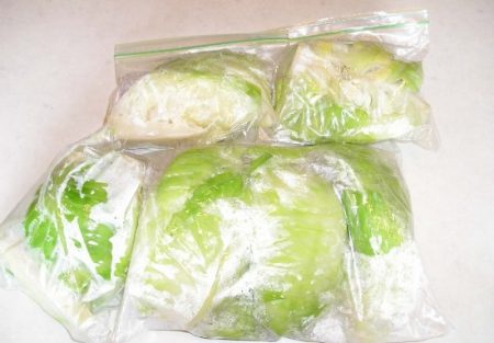 Cabbage in the package