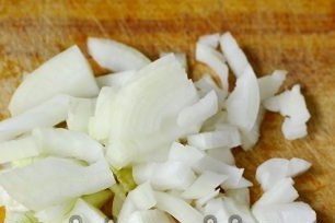 Cut onion