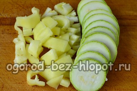 Potong zucchini