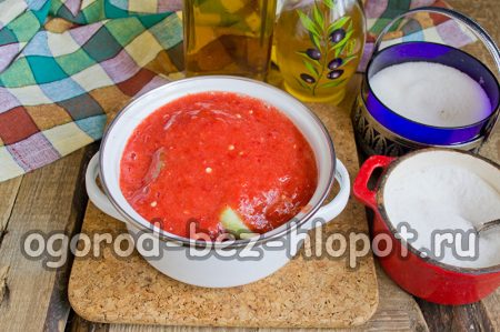 timun dalam sos tomato