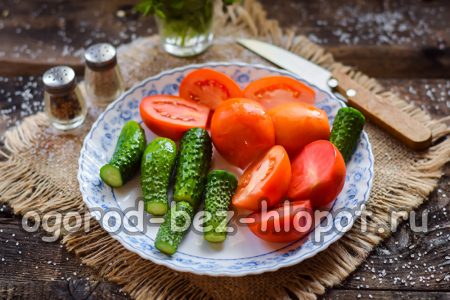 Sediakan sayur-sayuran