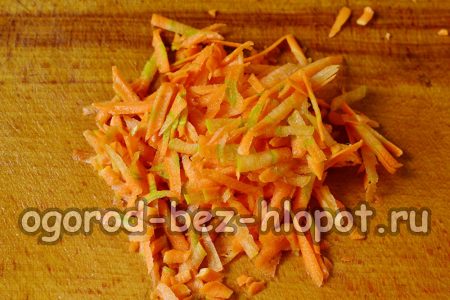 geraspte wortelen