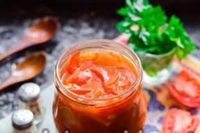 la ensalada más deliciosa para el invierno de calabacín y tomate
