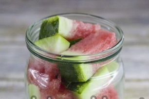melouny ve sklenici