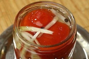 marinade de tomates