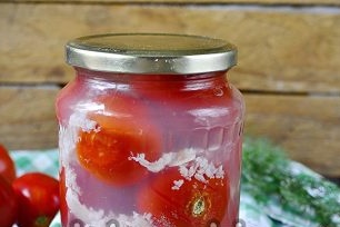 tomates à l'ail