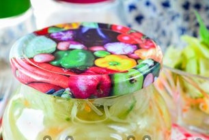 Cabbage salad for winter