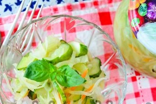 ready-made cabbage salad for the winter