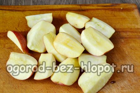 plátky jablek