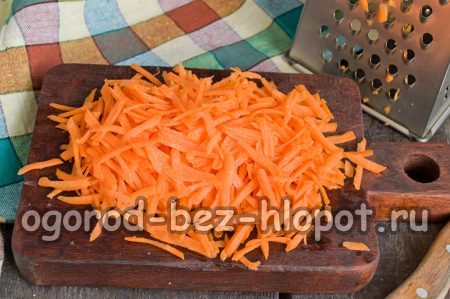 zanahorias ralladas
