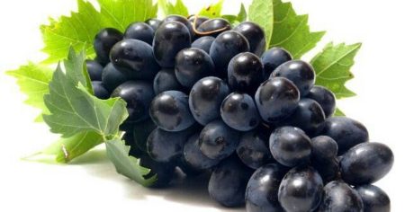 калорично черно грозде