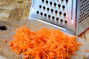 grate carrots