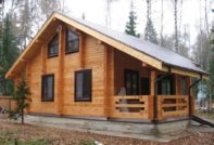 Къща от профилиран дървен материал