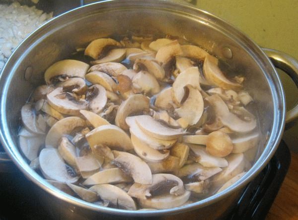 Mushroom cooking