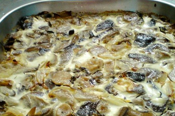 Pečené brambory s oleji