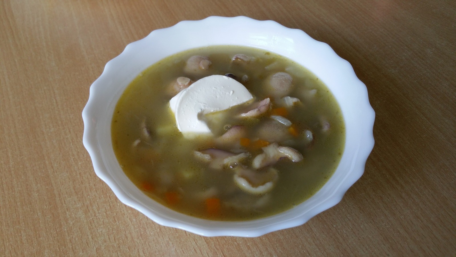 Hubová polievka