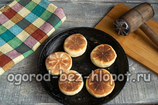 fry cookies in a pan