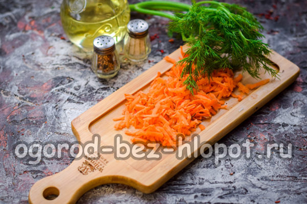 zanahorias ralladas