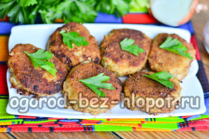 cabbage cutlets with minced meat