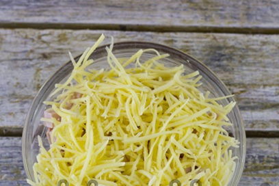 grated cheese