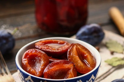 pickled plums are ready