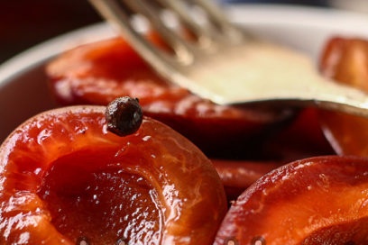 spicy pickled plums