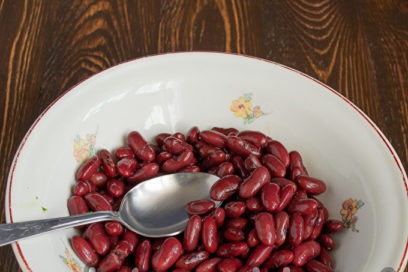 rinse beans