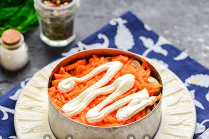 couche de carottes