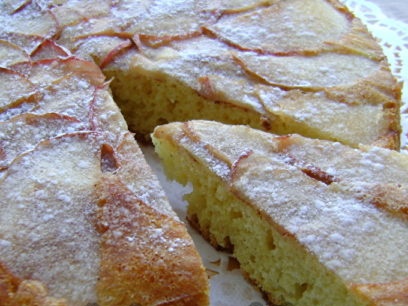 pastry with apples