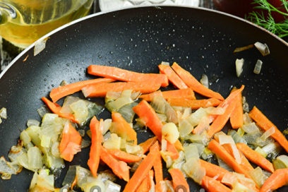 oignons et carottes