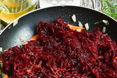 grated beets