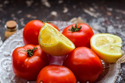 tomaten en citroen