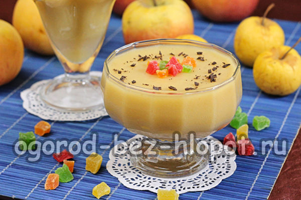 gelatina de manzana