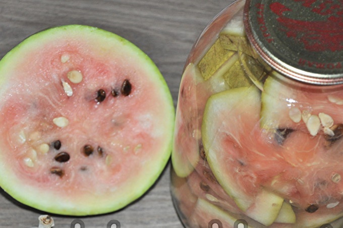 pickled watermelons for the winter