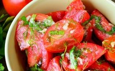 חטיף עגבניות קוריאני