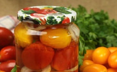 pickled sweet tomatoes