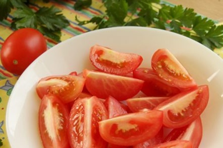 Řez rajčata