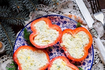 pepper stuffed with cheese