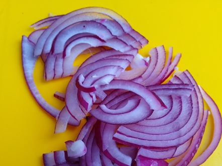 chop onion