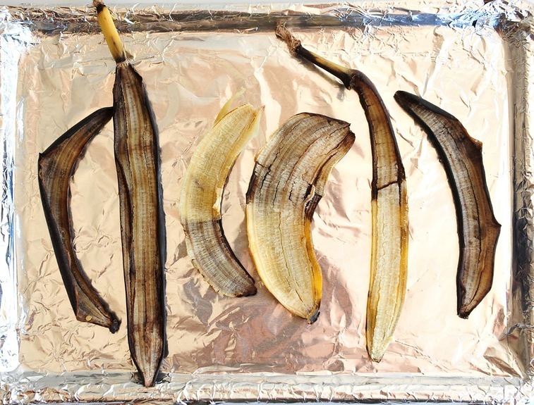 сушка бананови корок